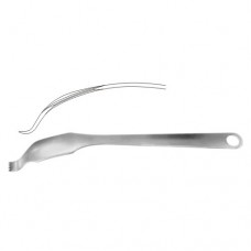 Schumacher (Wagner) Bone Lever Toothed Edge Stainless Steel, 34.5 cm - 13 1/2" Blade Size 37 mm - 18 mm